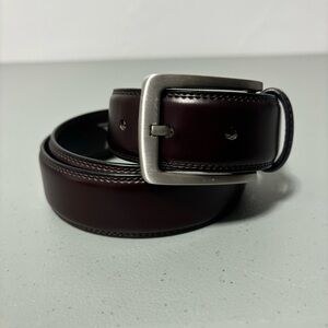 Sportoli Brown Leather Men's Dress Belt Size 36